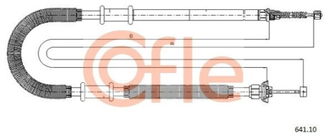 Автозапчасть COFLE 92.641.10