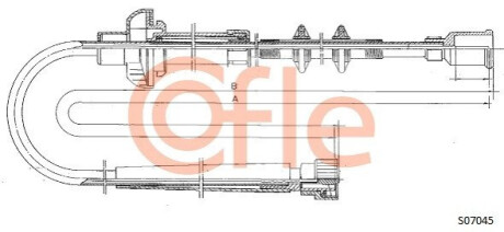 Автозапчасть COFLE 92.S07045