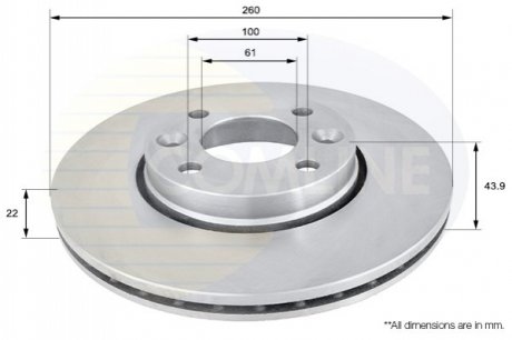 Автозапчасть Comline ADC0266V