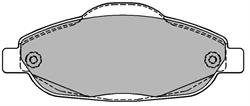 Колодки дискового тормоза Comline CBP01765