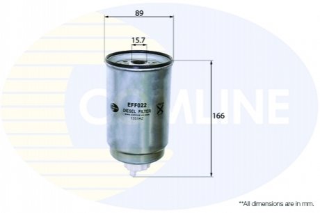 Топливный фильтр Comline EFF022