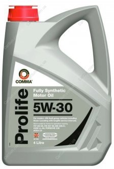 Моторное масло PROLIFE 5W30 4л - COMMA PROLIFE5W304L