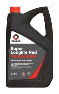 Концентрат антифриза SUPERLL RED KONC 5л - COMMA SUPERLLREDKONC5L