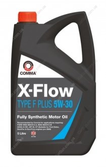 Моторное масло X-FLOW FPL 5W30 SYN 5л - COMMA XFLOWFPL5W30SYN5L