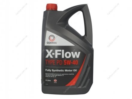 Олія моторна XFLOW PD 5W40 SYNT 5л - COMMA XFLOWPD5W40SYNT5L