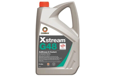 Антифриз-концентрат зеленого цвета "xstream g48 antifreeze & coolant concentrate", 5л COMMA XSG5L