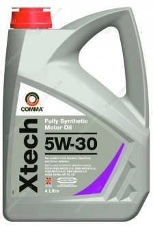 Моторное масло X-TECH 5W30 4л - COMMA XTECH5W304L (фото 1)