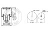 Кожух пневматической рессоры Contitech SZ 70-11 (фото 2)