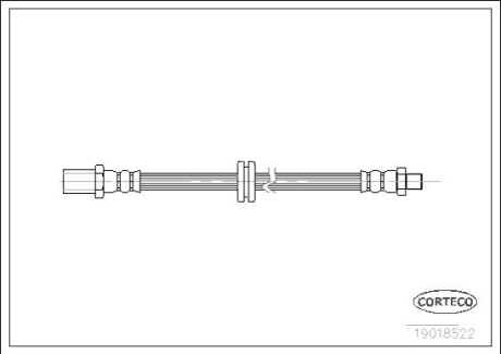 Автозапчастина CORTECO 19018522