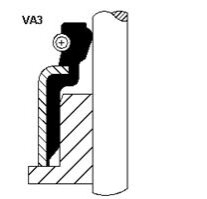 Сальник клапану 8X13X9 - (2222435000 / MD197467A / MD197467) CORTECO 19019230