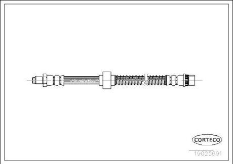 Автозапчасть CORTECO 19025691