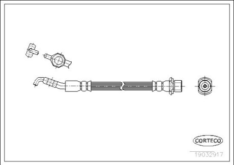 Автозапчастина CORTECO 19032917