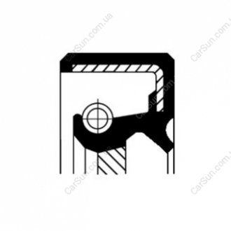 Ущільнювальне кільце вала, автоматична коробка передач CORTECO 19035389B (фото 1)