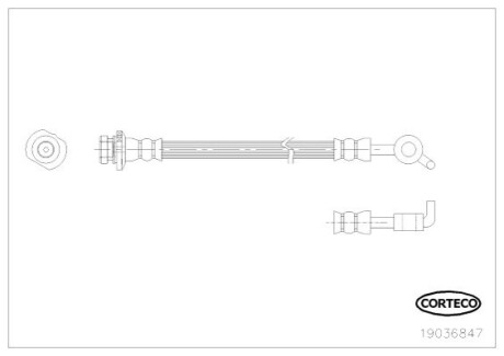 Автозапчастина CORTECO 19036847