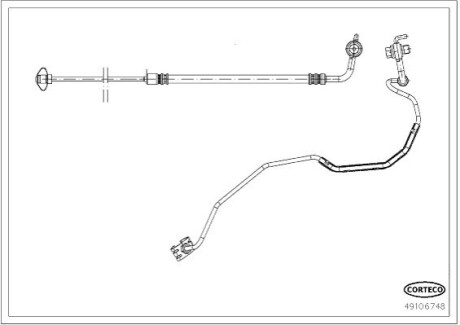 Автозапчасть CORTECO 49106748