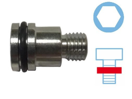 Болт зливного отвору картера M16x2,0 (1 podkі.) MB /blister/ + CORTECO 49362598