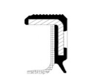 Сальник коленвалу (задній) BMW 3 (F30/F80)/5 (G30/F90)/7 (G11/G12) 15- B38/B46/B48/B5 CORTECO 49453762