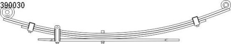 Многолистовая рессора CS Germany 10.390.030.00 (фото 1)