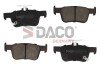 Колодки гальмівні (задні) Honda Civic 1.0-2.0 16V 15- Daco 321205 (фото 1)