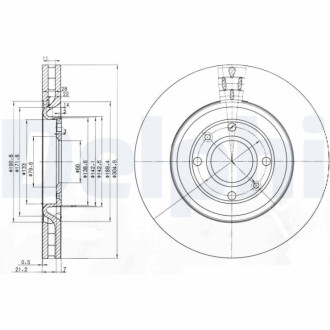 Автозапчастина Delphi BG3529