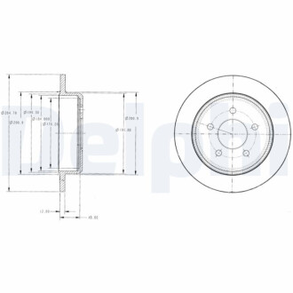 Автозапчастина Delphi BG3595