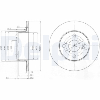 Автозапчастина Delphi BG4050