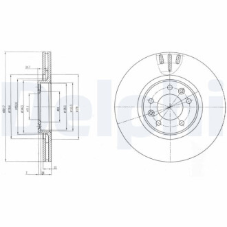 Автозапчасть Delphi BG4150