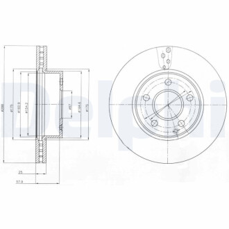 Автозапчасть Delphi BG4227C