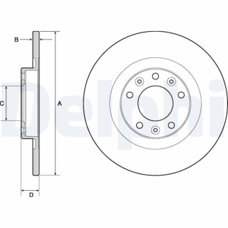 Автозапчасть Delphi BG4662C