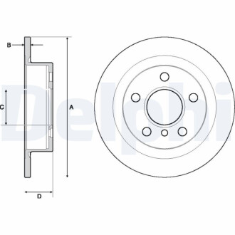 Автозапчасть Delphi BG4706C