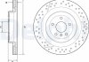 Тормозной диск - (1664230512A1664230512) Delphi BG9223C (фото 1)