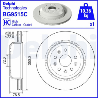 Автозапчасть Delphi BG9515C