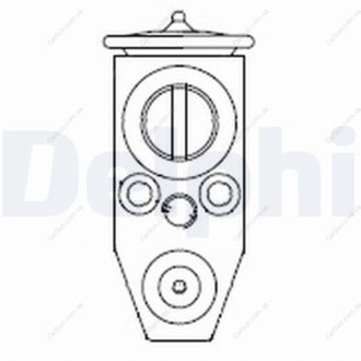 Розширювальний клапан, система кондиціонування повітря Delphi CB1016V