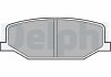 Комплект гальмівних колодок, дискове гальмо Delphi LP0527 (фото 2)