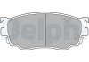 Комплект гальмівних колодок, дискове гальмо Delphi LP1527 (фото 2)