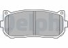 Комплект гальмівних колодок, дискове гальмо Delphi LP1528 (фото 2)