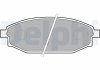 Комплект гальмівних колодок, дискове гальмо Delphi LP1665 (фото 1)