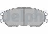 Комплект гальмівних колодок, дискове гальмо Delphi LP1857 (фото 2)