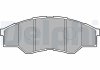 Комплект гальмівних колодок, дискове гальмо Delphi LP2060 (фото 1)