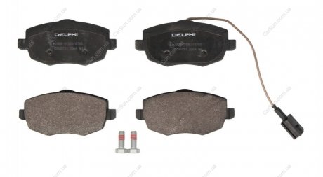 Комплект гальмівних колодок, дискове гальмо Delphi LP2064 (фото 1)