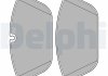 Комплект гальмівних колодок, дискове гальмо Delphi LP2239 (фото 2)