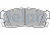 Комплект гальмівних колодок, дискове гальмо Delphi LP2258 (фото 2)