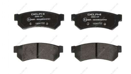 Тормозные колодки - Delphi LP2502 (фото 1)