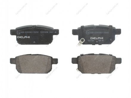 Тормозные колодки - (5580068L00) Delphi LP2687 (фото 1)