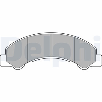 ПЕРЕДНІ ГАЛЬМІВНІ КОЛОДКИ Delphi LP2769