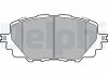 Комплект гальмівних колодок, дискове гальмо Delphi LP3284 (фото 2)
