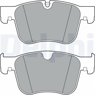 Комплект гальмівних накладок, дискове гальмо Delphi LP3384