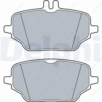 Комплект гальмівних колодок, дискове гальмо Delphi LP3572 (фото 1)