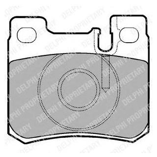 Колодки гальмівні - (A0024200120 / A0004209820 / 0024200120) Delphi LP947