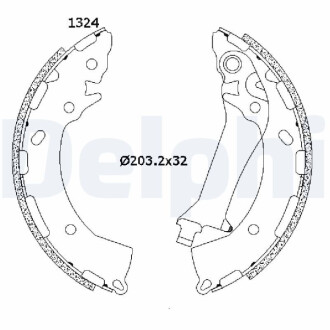 Автозапчасть Delphi LS2200